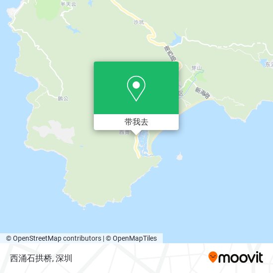 西涌石拱桥地图