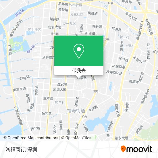 鸿福商行地图