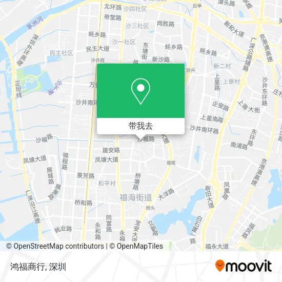 鸿福商行地图