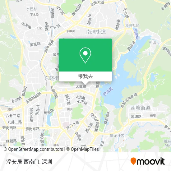 淳安居-西南门地图