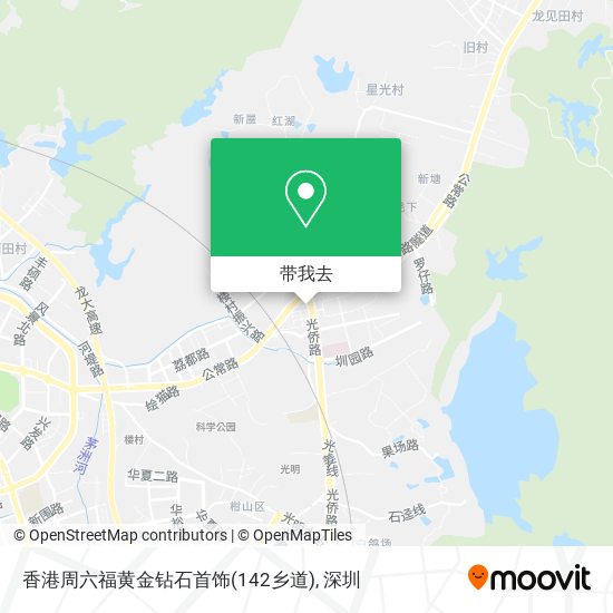 香港周六福黄金钻石首饰(142乡道)地图
