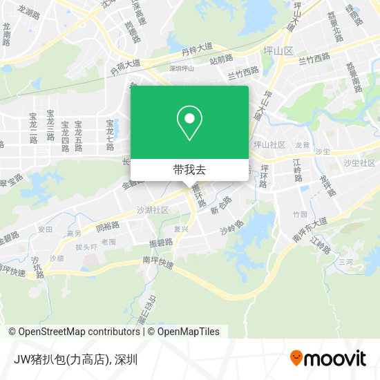 JW猪扒包(力高店)地图