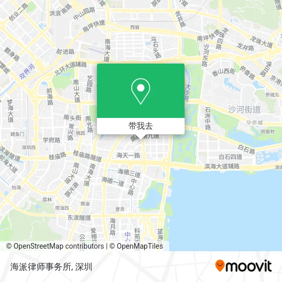 海派律师事务所地图