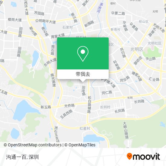 沟通一百地图
