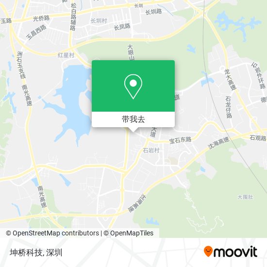 坤桥科技地图