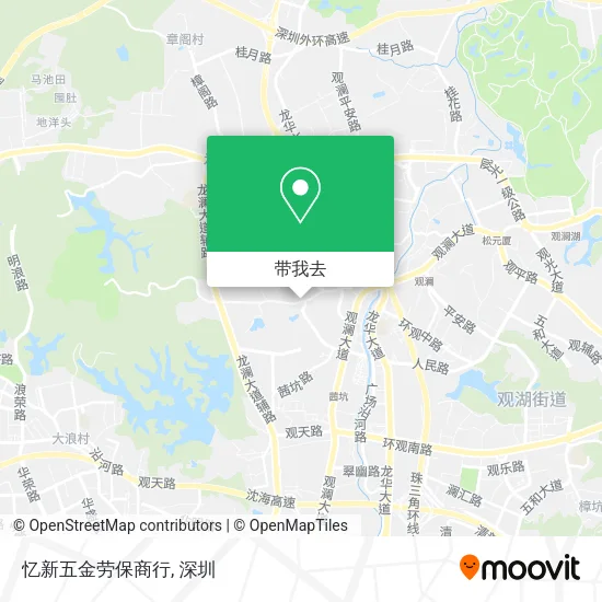 忆新五金劳保商行地图