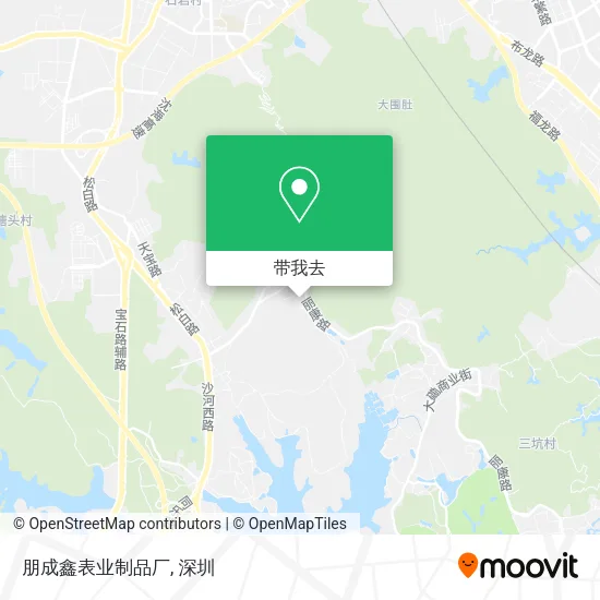 朋成鑫表业制品厂地图