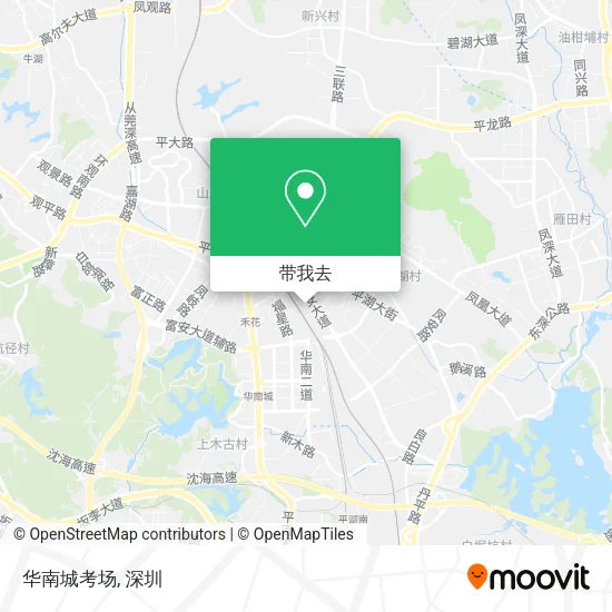 华南城考场地图
