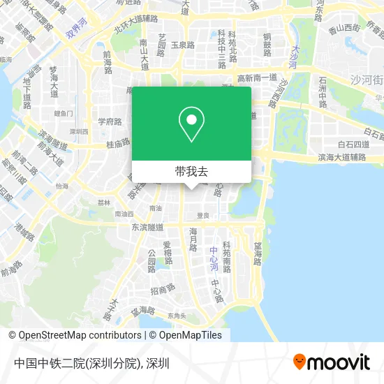 中国中铁二院(深圳分院)地图