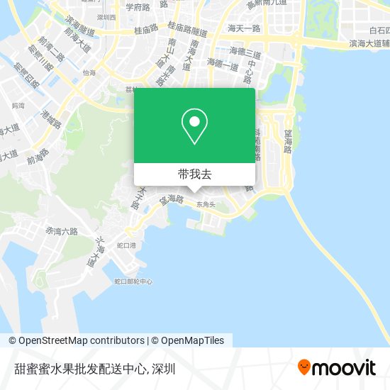 甜蜜蜜水果批发配送中心地图