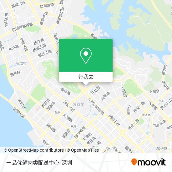 一品优鲜肉类配送中心地图