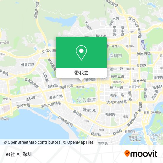 et社区地图