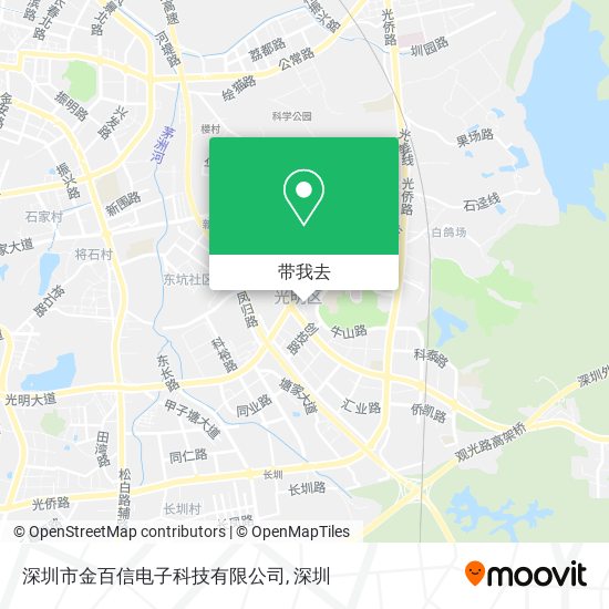 深圳市金百信电子科技有限公司地图