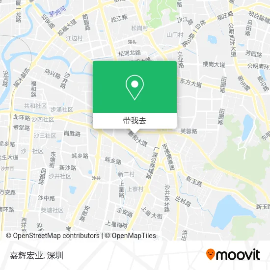 嘉辉宏业地图