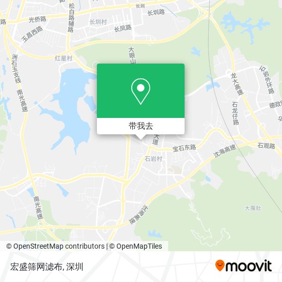 宏盛筛网滤布地图