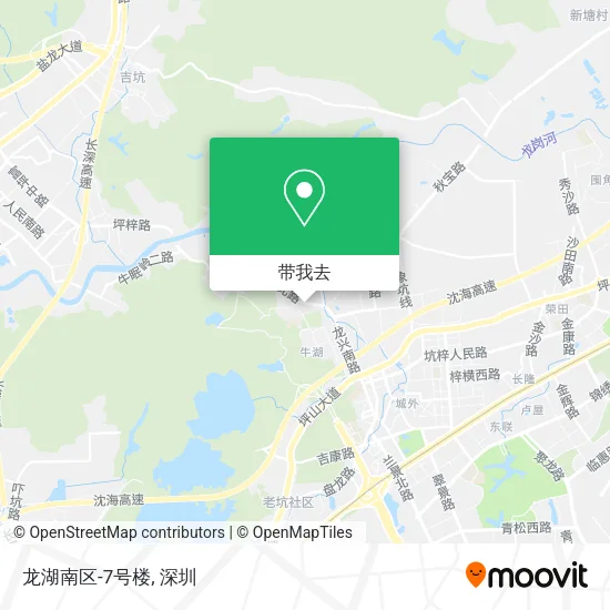 龙湖南区-7号楼地图
