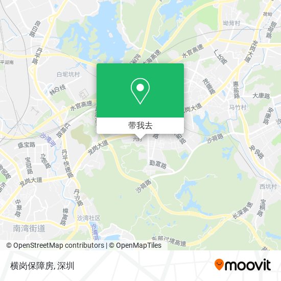 横岗保障房地图