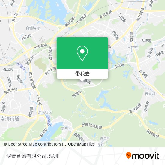 深造首饰有限公司地图