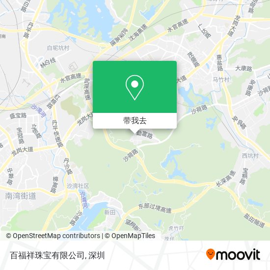 百福祥珠宝有限公司地图