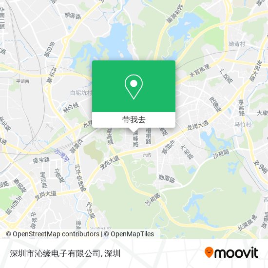 深圳市沁缘电子有限公司地图