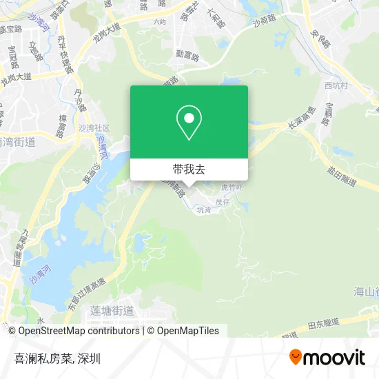 喜澜私房菜地图