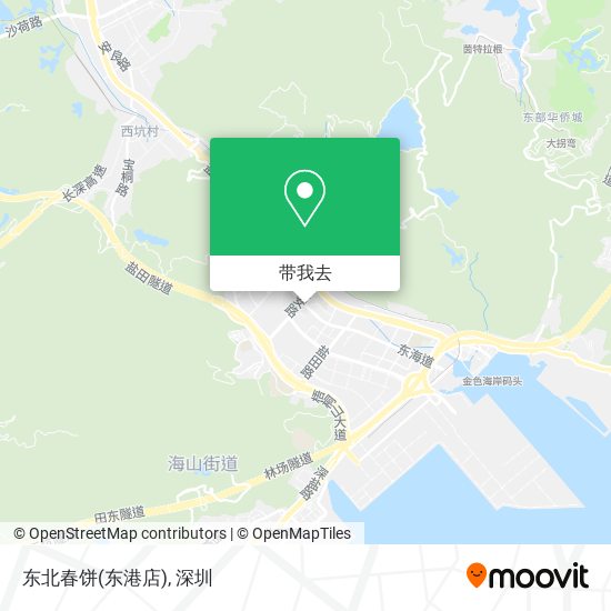 东北春饼(东港店)地图