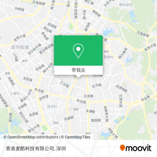 香港麦酷科技有限公司地图