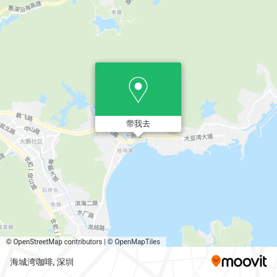 海城湾咖啡地图