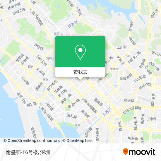 愉盛邨-16号楼地图