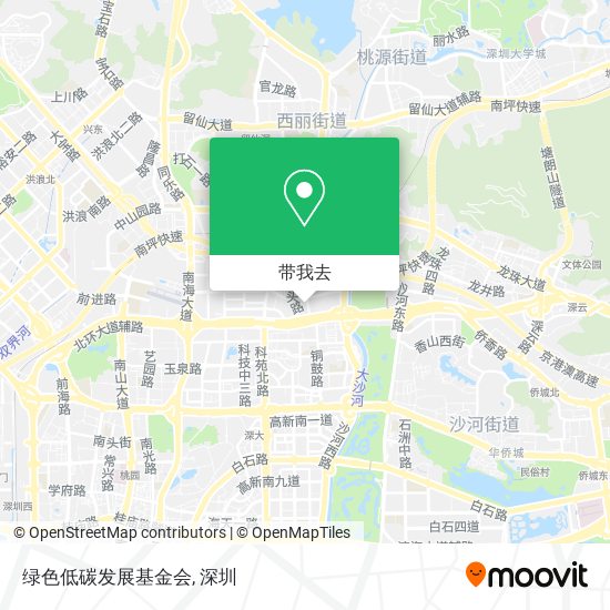 绿色低碳发展基金会地图