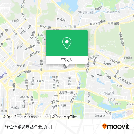 绿色低碳发展基金会地图