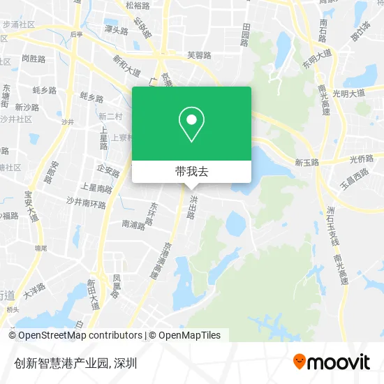 创新智慧港产业园地图