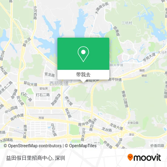 益田假日里招商中心地图