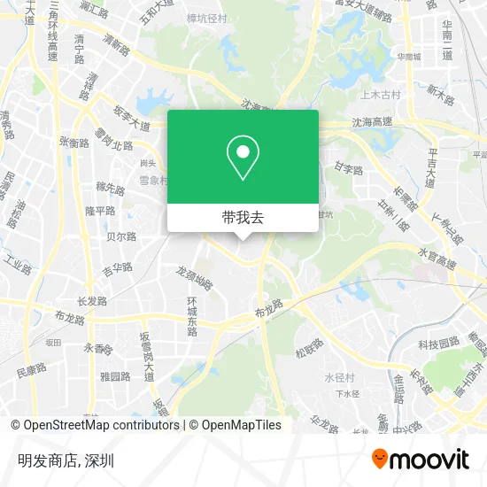明发商店地图