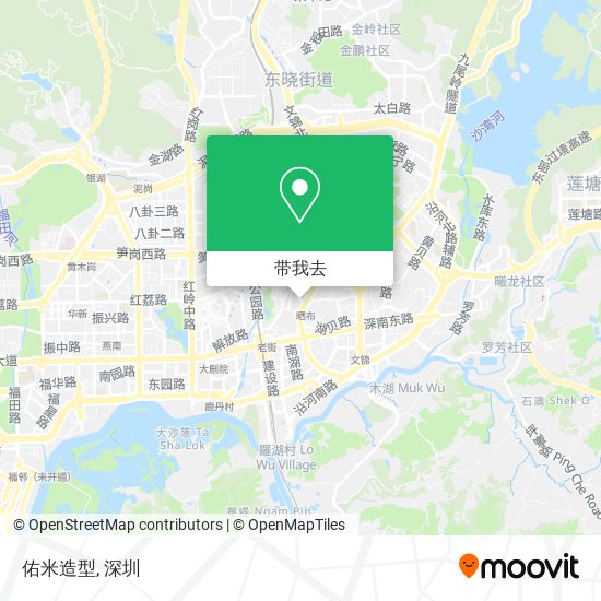 佑米造型地图