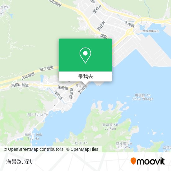 海景路地图