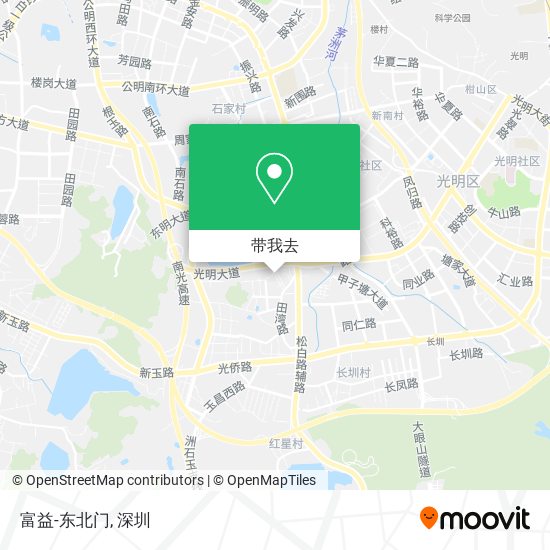 富益-东北门地图
