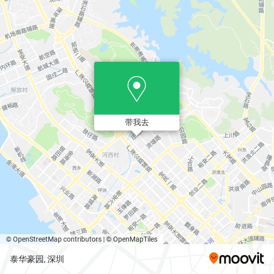 泰华豪园地图