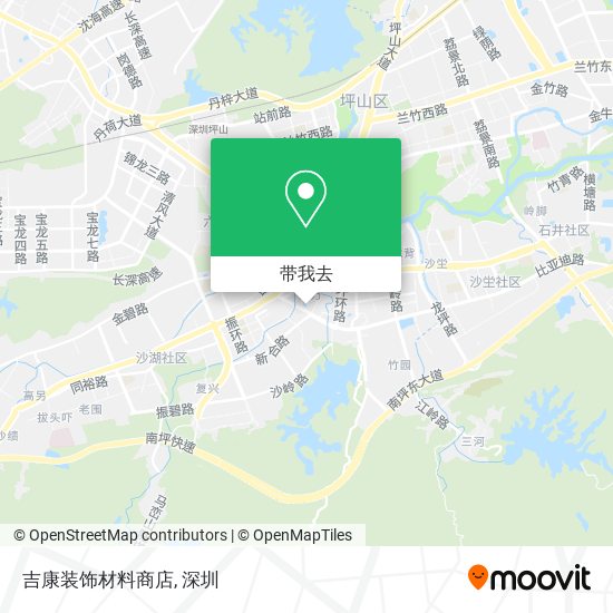 吉康装饰材料商店地图