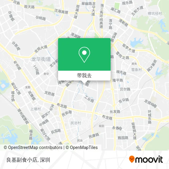 良基副食小店地图