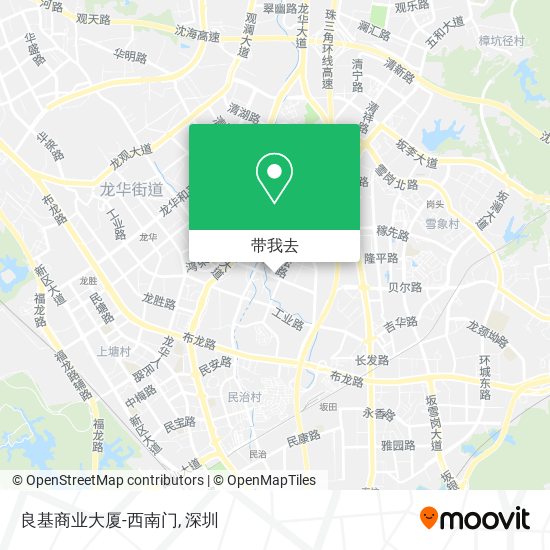 良基商业大厦-西南门地图