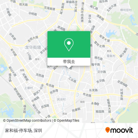 家和福-停车场地图