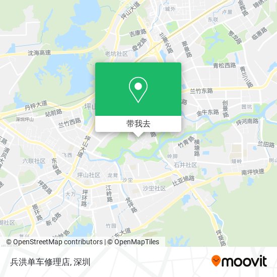兵洪单车修理店地图
