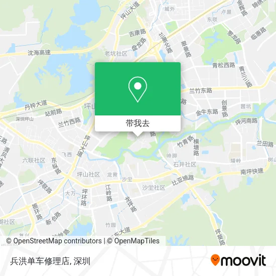 兵洪单车修理店地图