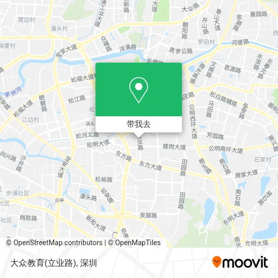 大众教育(立业路)地图