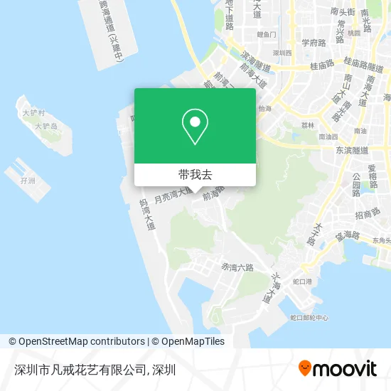 深圳市凡戒花艺有限公司地图
