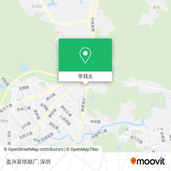 盈兴富纸箱厂地图