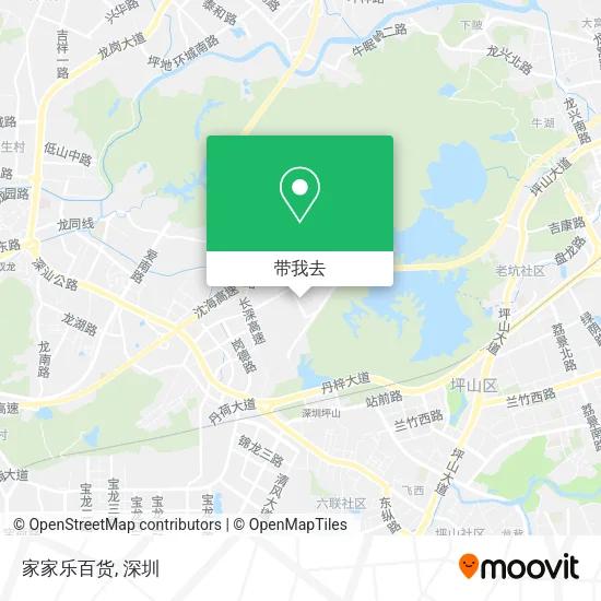 家家乐百货地图