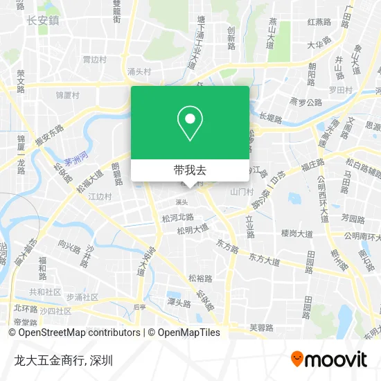龙大五金商行地图