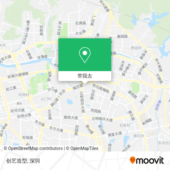 创艺造型地图